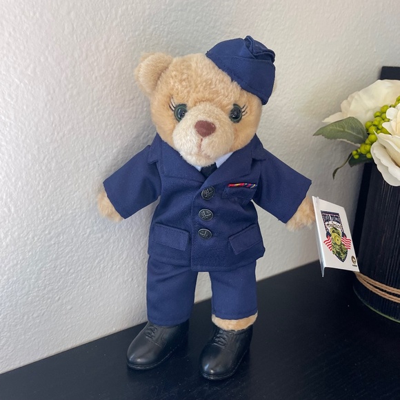 Bear Forces Of America Other - Vintage Bear Forces Of America 1989 Teddy Bear Air Force Plush Stuffed Doll